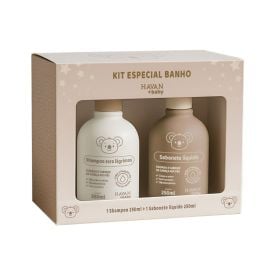 Kit Especial Banho Shampoo e Sabonete Líquido - Havan Baby