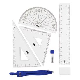 Kit Geométrico com 7 Peças Tris - Sortido