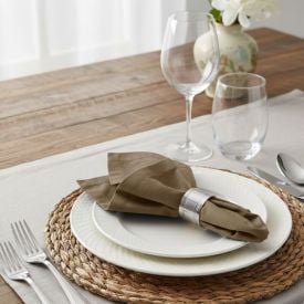 Kit Guardanapo Elegance Havan Casa 4 Peças - Areia