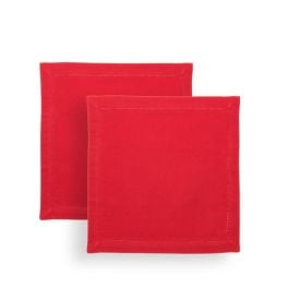 Kit Guardanapos Royale 100% Algodão Havan Casa 2 pçs - Vermelho