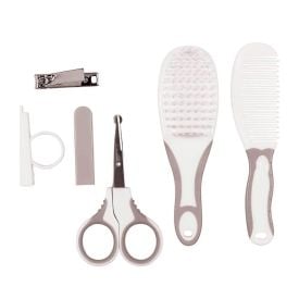 Kit Higiene E Cuidados Para Bebê Buba - Cinza