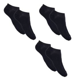 Kit Meia 03 Pares Invisível 39-42 Risk - Preto