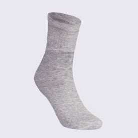 Kit Meia 3 Pares Cano Médio Hot Dog - Mescla 34/38