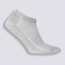 Kit Meia Feminina Com 3 Pares Cano Curto Holla - Pto/Bco/Cza 34/39