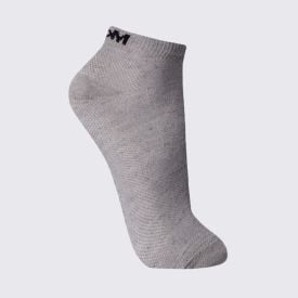 Kit Meia Feminina com 3 Pares Cano Curto Mash - BC/CZ/PT 34/38