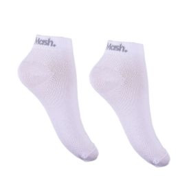 Kit Meia Masculina com 3 Pares Cano Curto Mash - Branco 39/44