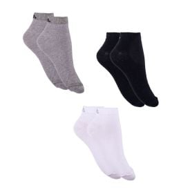 Kit Meia Masculina com 3 Pares Cano Curto Mash - Br/Mc/Pt 39/44