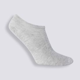 Kit Meia Masculina Com 3 Pares Cano Invisível Risk - Cinza 39/43