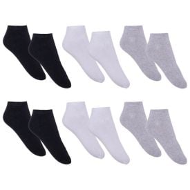 Kit Meia Sapatilha 6 Pares Risk - Sortido 39/43