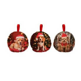 Kit Mini Almofada Decorativa Natal Havan Casa  - Dogs