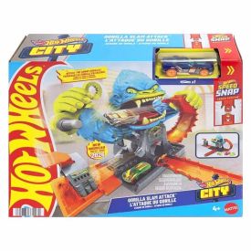 Kit Pista Hot Wheels City Oficina Gorila Mattel