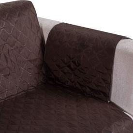 Kit Protetor de Sofa 2 e 3 Lugares Havan - Cacau