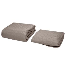Kit Protetor de Sofa 2 e 3 Lugares Havan - Taupe