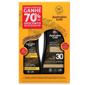 Kit Protetor Solar Fps30 237Ml E Acelerador 125Ml Australian Gold - Australian Gold