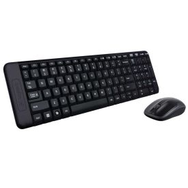 Kit Teclado e Mouse Wireless Logitech MK220 - DIVERSOS