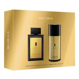 Kit Perfume Masculino The Golden Secret e Desodorante Spray Banderas