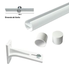 Kit Trilho Deslizante Inove 3,00 m Havan Casa - Branco