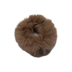 Laço de Cabelo de Pelúcia Tamanho Pequeno Thepró Vogue - CASTANHO CLARO