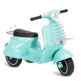 Lambreta Elétrica Infantil 6V Brinquedos Bandeirante - Turquesa