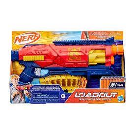 Lan&ccedil;ador de Dardos Loadout Shadowspeed Recon Nerf Hasbro - G1760