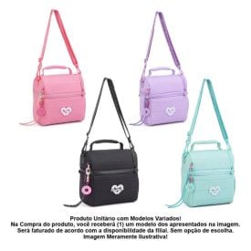 Lancheira Juvenil Térmica Colors Seanite - Sortido 