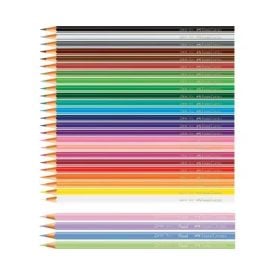 Lápis de Cor 24 Cores e 4 Cores Pastel Faber Castell - 120124+4P