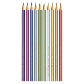 Lápis De Cor Ecolápis Metallic 10 Cores Faber Castell - 10 Unidades