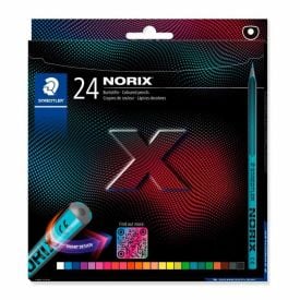 Lápis de Cor Norix Staedtler - 24 Cores