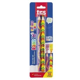 Lápis De Cor Rainbow Neon E Metálico Tris - 2 Unidades