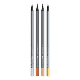 Lápis Grafite Supersoft Glam Faber Castell - 4 Unidades