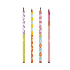 Lápis Preto Holic Dopamina Com 4 Unidades Tris - 904829