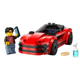 Lego City Carro Esportivo Vermelho - 60448