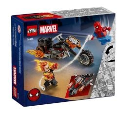 Lego Homem-Aranha Vs Motoqueiro Fantasma - 76335