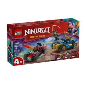 Lego Ninjago Duelo Carros De Corrida Rogue X Dricks - 71840