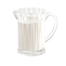 Leiteira De Vidro Radial Lyor 290Ml - Transparente