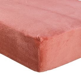 Lençol Avulso Queen com Elástico Plush Havan Casa - Argila