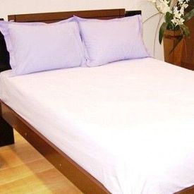 Lençol Casal Percal 100% Algodão Buona Fortuna - Branco