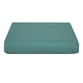 Lençol Solteiro com Elástico 100% Algodão Buona Fortuna - Verde