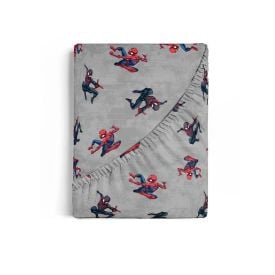 Lençol De Casal Infantil Com Elástico Disney By Hedrons - Homem Aranha Black