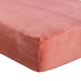 Lençol Queen com Elástico Avulso Plush Slip Havan Casa - Argila