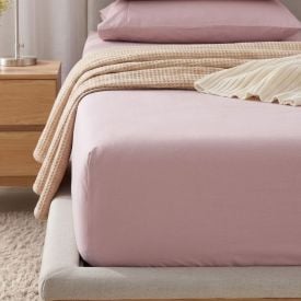 Lençol Queen Percal 100% Algodão Buona Fortuna - Rosa Velho