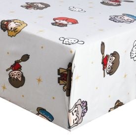 Lençol Solteiro Avulso com Elástico Infantil Hedrons - Harry Potter