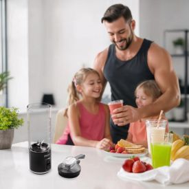 Liquidificador Portátil Philco 700Ml Sem Fio 120W Plq01a