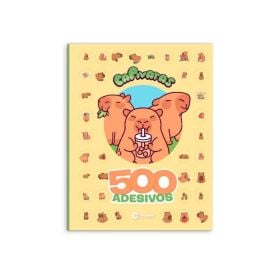 Livro 500 Adesivos Capivaras Culturama - Diversão