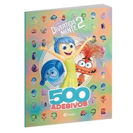 Livro 500 Adesivos Divertida Mente 2 Culturama Editora - 20090213