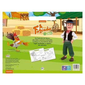 Livro A Fazenda Do Zenon Colorindo A Fazenda Ciranda Cultural - 9788538093718