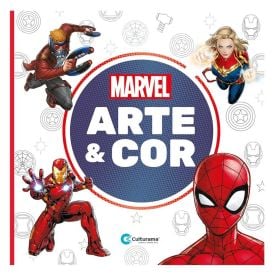 Livro Arte E Cor Marvel Culturama - 020520301