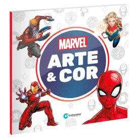 Livro Arte E Cor Marvel Culturama - 020520301