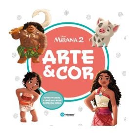 Livro Arte E Cor Moana 2 Culturama Editora - Colorir