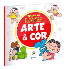 Livro Arte E Cor Turma Da Mônica Culturama - 020520501